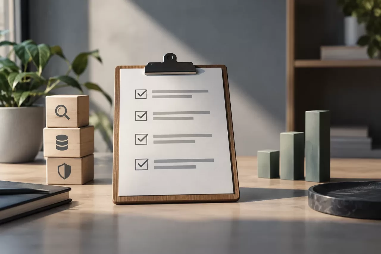 Checkliste vor der Veröffentlichung von Änderungen — guía visual de DedicatedPHP