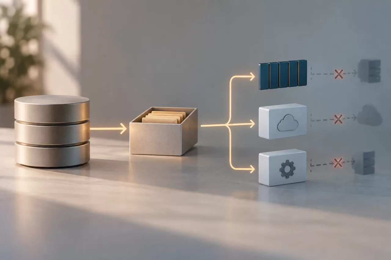 Quando usare la outbox e quando evitare questa complessità — guía visual de DedicatedPHP